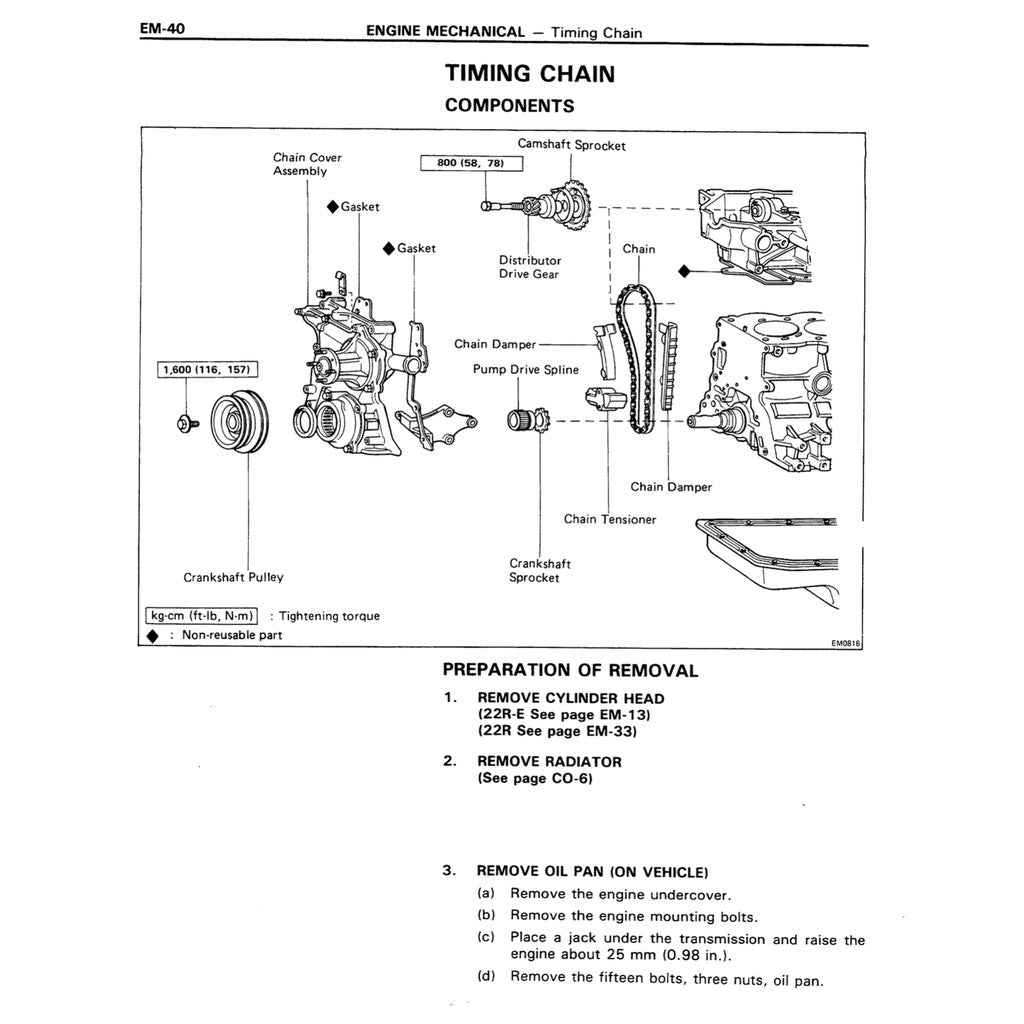 TOYOTA HILUX N80/90/100/110 (1988-1997) SERVICE REPAIR WORKSHOP MANUAL - Image 9