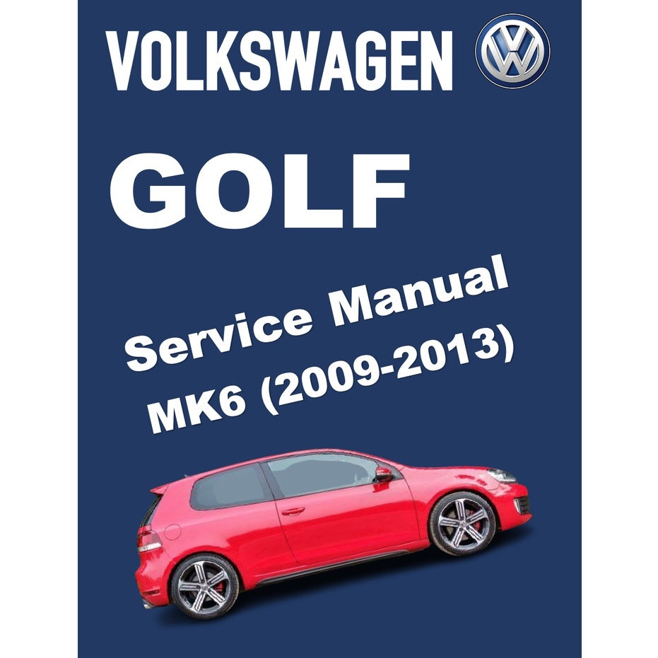 VW GOLF MK6 (2009-2013) SERVICE WORKSHOP MANUAL - Image 2