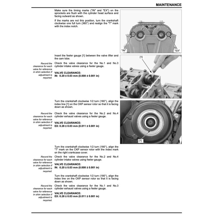 HONDA CBR650F (2014-2019) SERVICE WORKSHOP MANUAL + PARTS CATALOGUE + OWNER'S MANUAL - Image 6