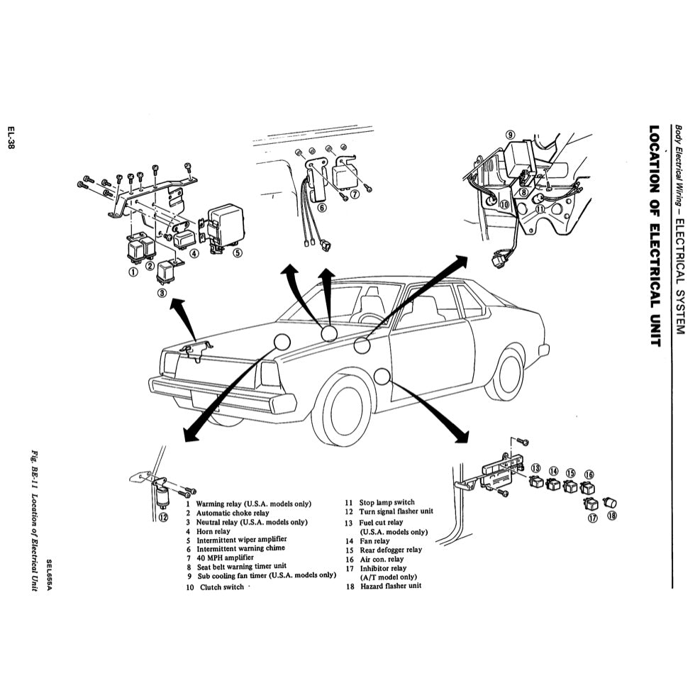 DATSUN 120/130/140/150Y B310 (1977-1981) SERVICE WORKSHOP MANUAL - Image 8