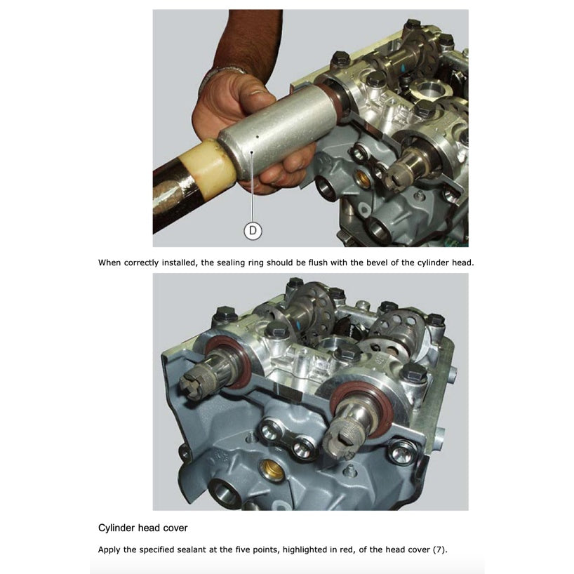 DUCATI MONSTER 1200 (2014-2016) SERVICE WORKSHOP MANUAL + PARTS CATALOGUE + OWNER'S MANUAL - Image 7