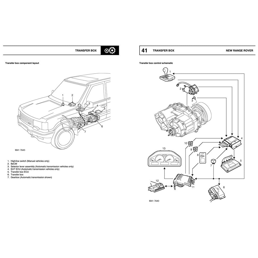 RANGE ROVER LP P38/A (1994-2002) SERVICE WORKSHOP MANUAL + ELECTRICAL TROUBLESHOOTING MANUAL - Image 10