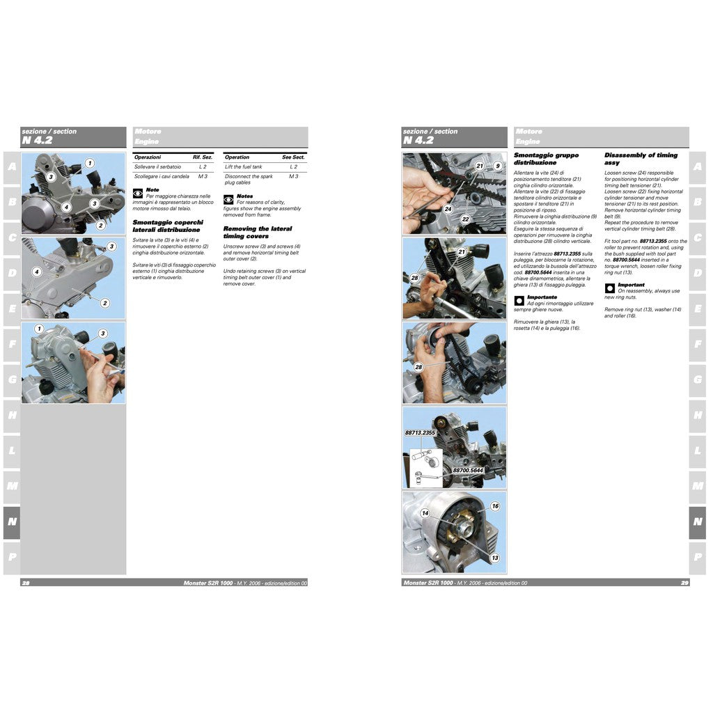 Ducati Monster S2R 1000 2006 SERVICE REPAIR WORKSHOP MANUAL (FACTORY) - Image 8