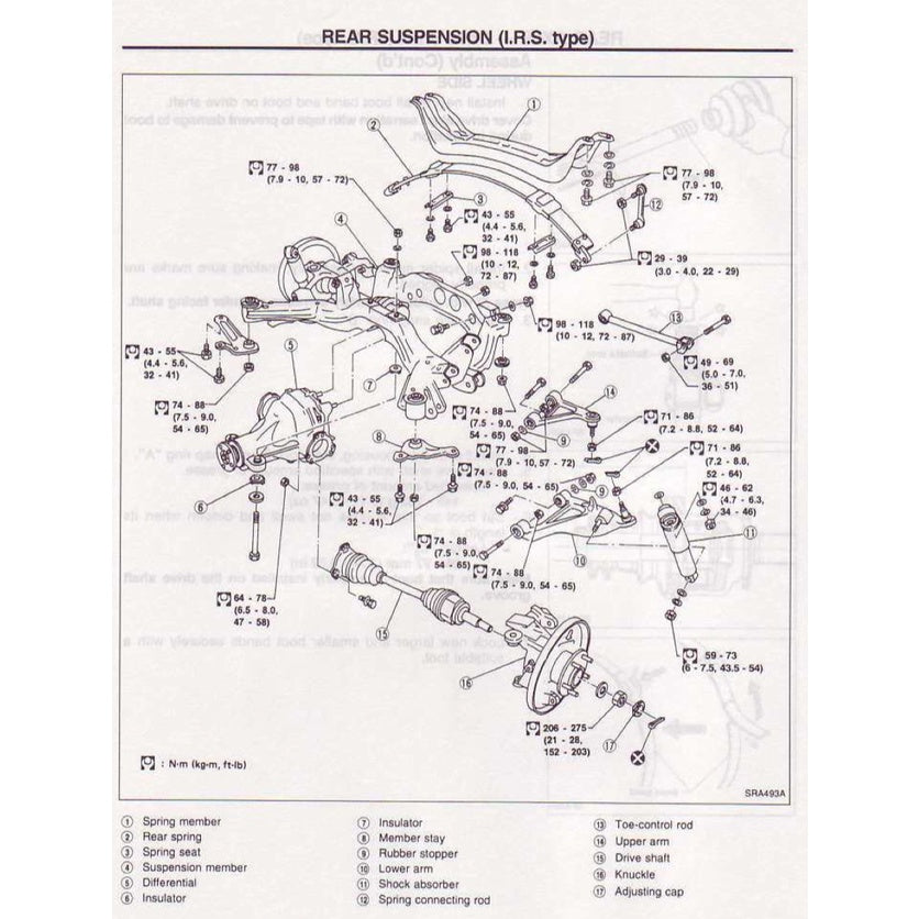 NISSAN SERENA C23 (1991-2001) SERVICE WORKSHOP MANUAL - Image 10