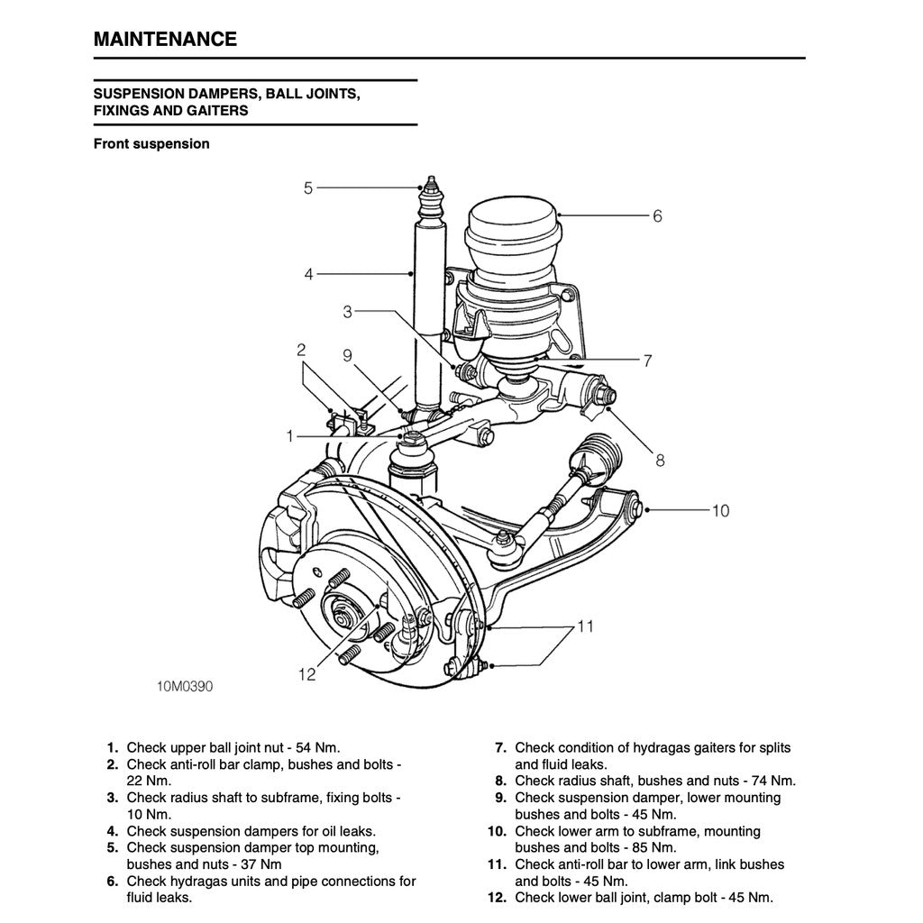 MGF ROVER (1995-2002) FACTORY SERVICE REPAIR WORKSHOP MANUAL - Image 10
