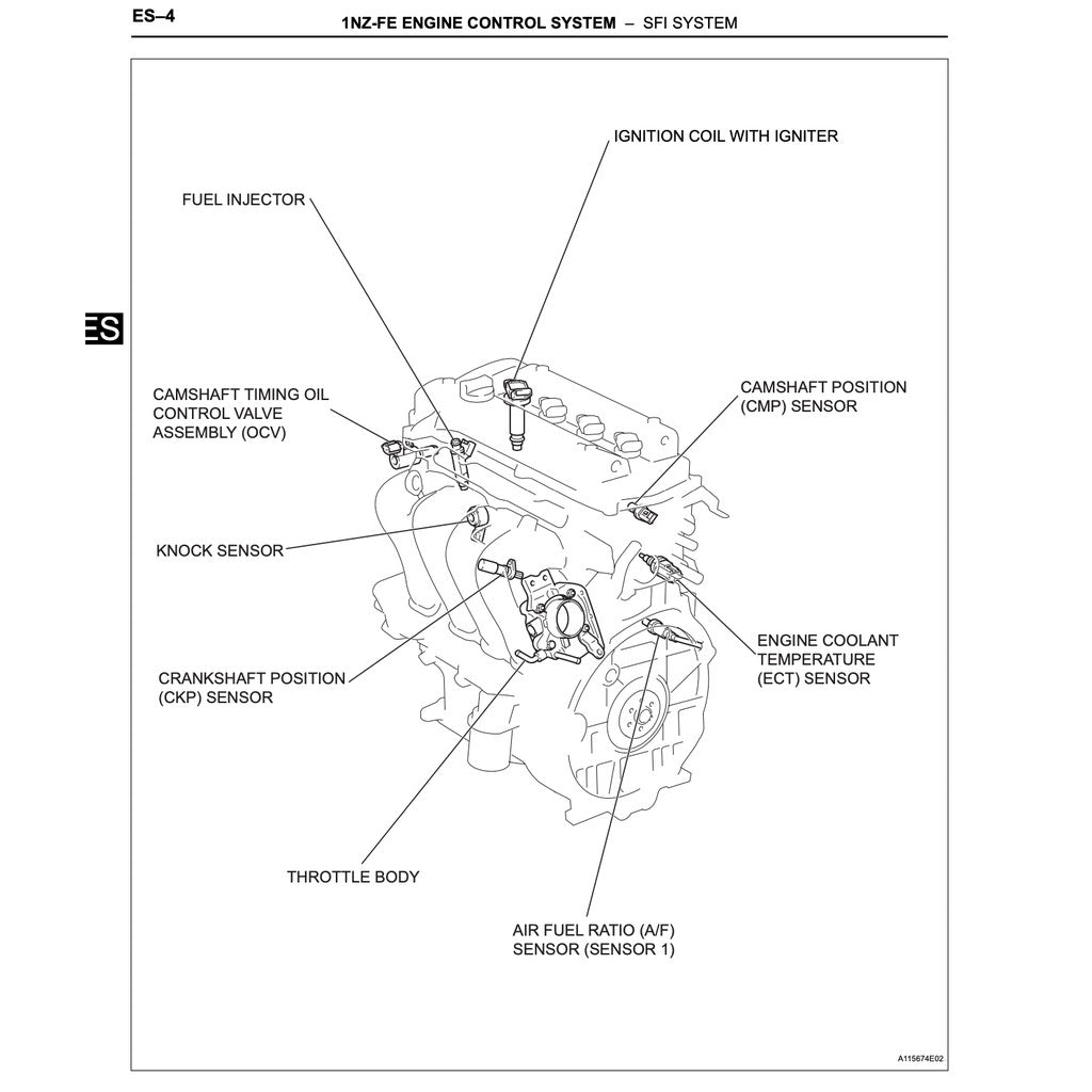 TOYOTA ENGINE 1NZ-FE 1NZFE 1.5L SERVICE REPAIR WORKSHOP MANUAL - VIOS YARIS COROLLA AURIS GEELY GREAT WALL C10 - Image 10