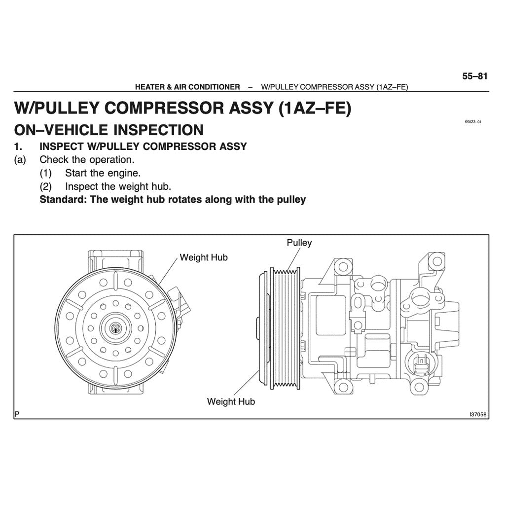 TOYOTA AVENSIS (2003-2009) SERVICE WORKSHOP MANUAL - Image 10