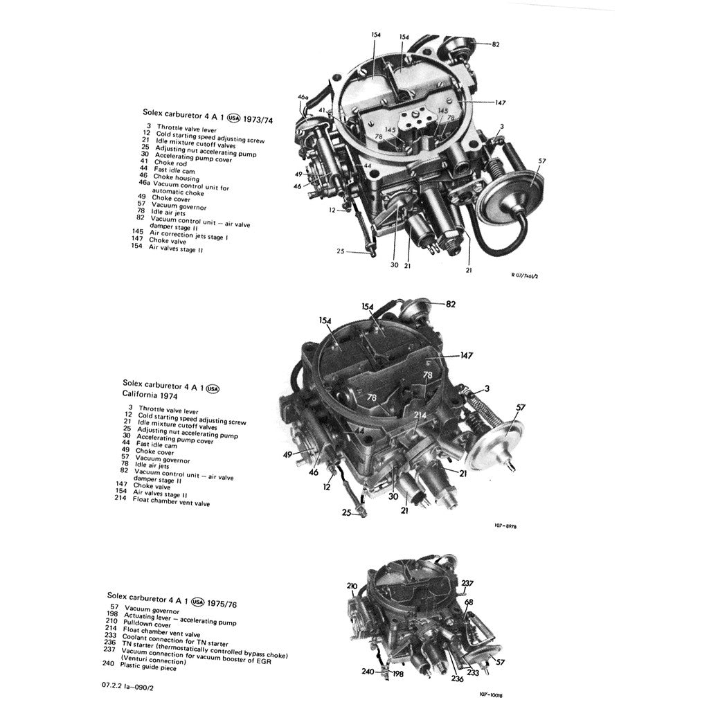 MERCEDES-BENZ ENGINE M110 (1980–1996) SERVICE WORKSHOP MANUAL - Image 10