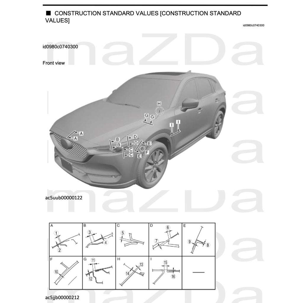 MAZDA CX-5 KF (2018-2022) SERVICE WORKSHOP MANUAL - Image 3