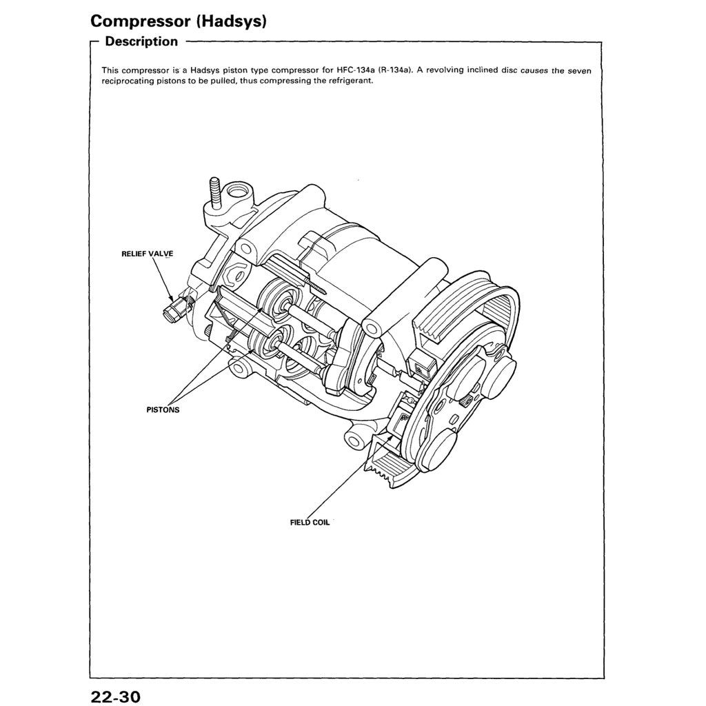 HONDA ACCORD 5 CD (1993-1997) SERVICE WORKSHOP MANUAL - Image 9