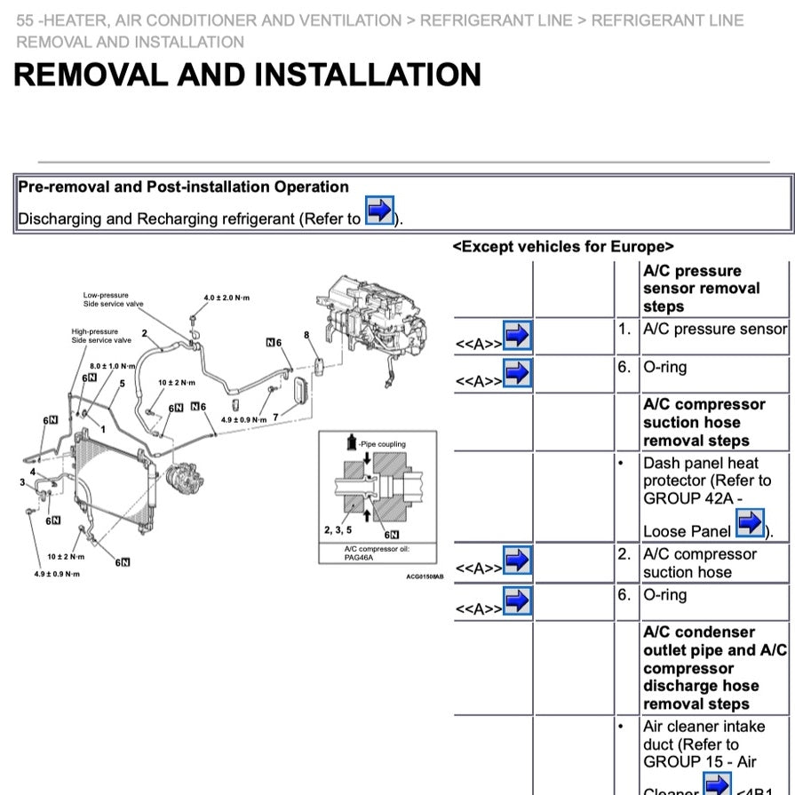 MITSUBISHI OUTLANDER III GF (2020-2023) SERVICE WORKSHOP MANUAL - Image 7