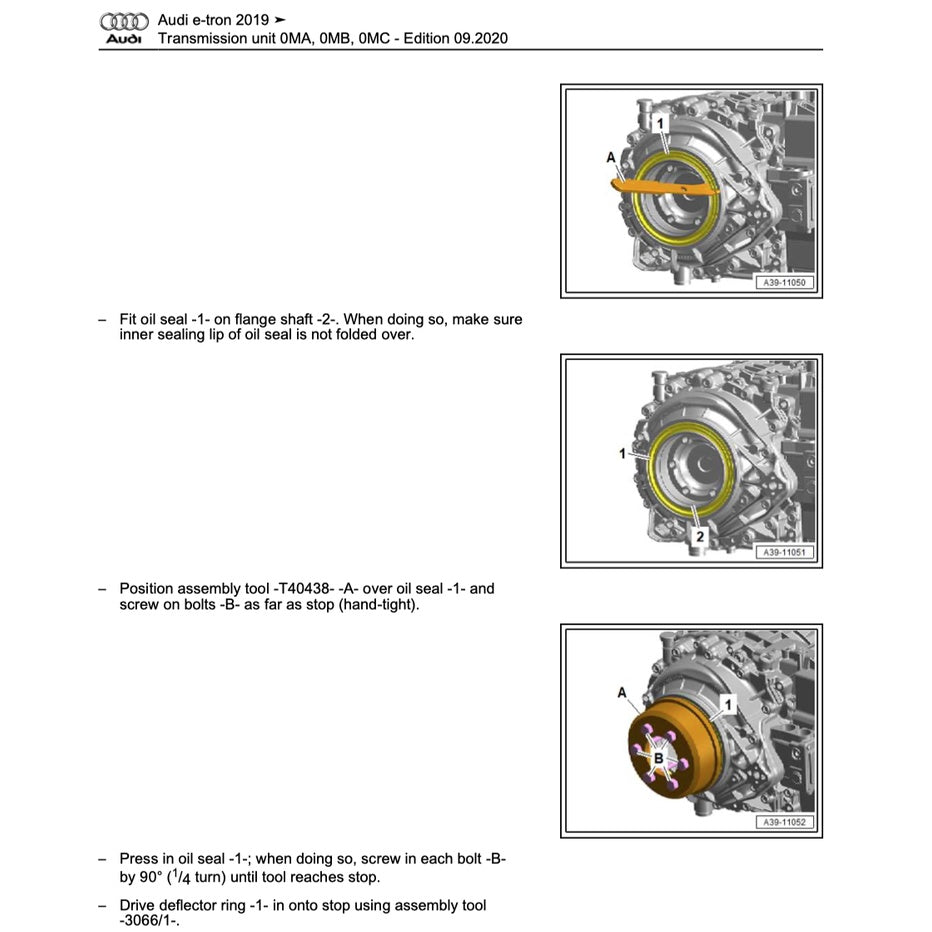 AUDI e-tron EV (2019+) SERVICE WORKSHOP MANUAL - Image 6