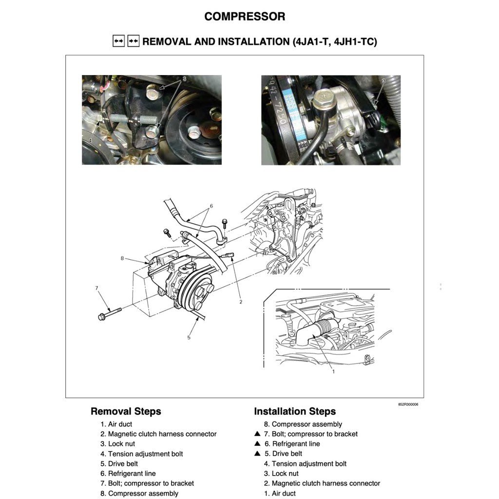 DMAX ISUZU D-MAX (2007-2012) SERVICE WORKSHOP MANUAL - Image 5