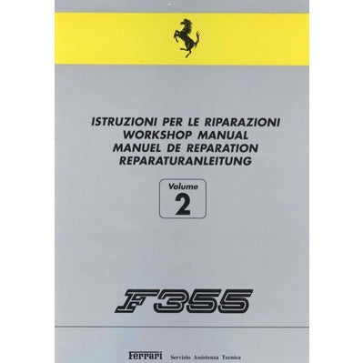 FERRARI F355/ F129 (1995-1999) SERVICE WORKSHOP MANUAL + PARTS CATALOGUE - Image 6