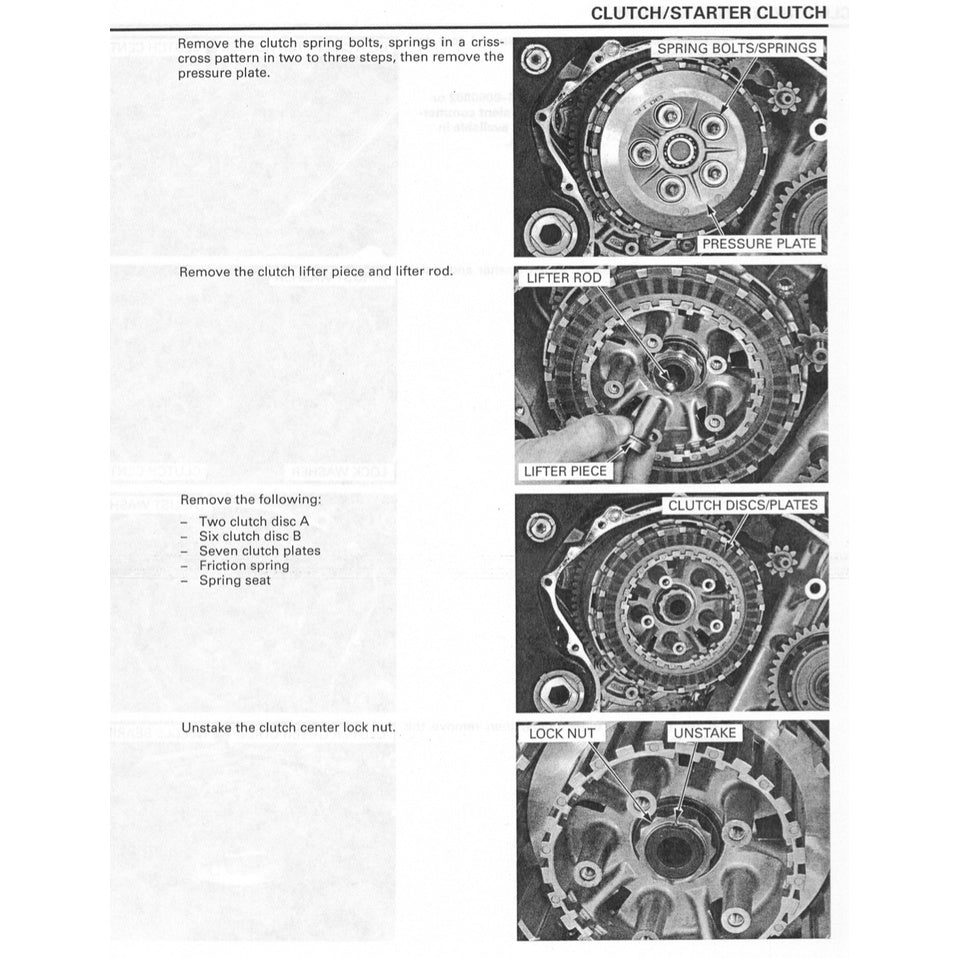 HONDA CBR1000RR (2004-2007) SERVICE WORKSHOP MANUAL + PARTS CATALOGUE + OWNER'S MANUAL - Image 6