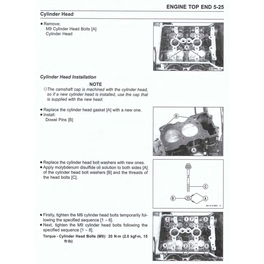 KAWASAKI NINJA 400 (2018-2022) SERVICE WORKSHOP MANUAL + PARTS CATALOGUE +OWNER'S MANUAL - Image 6