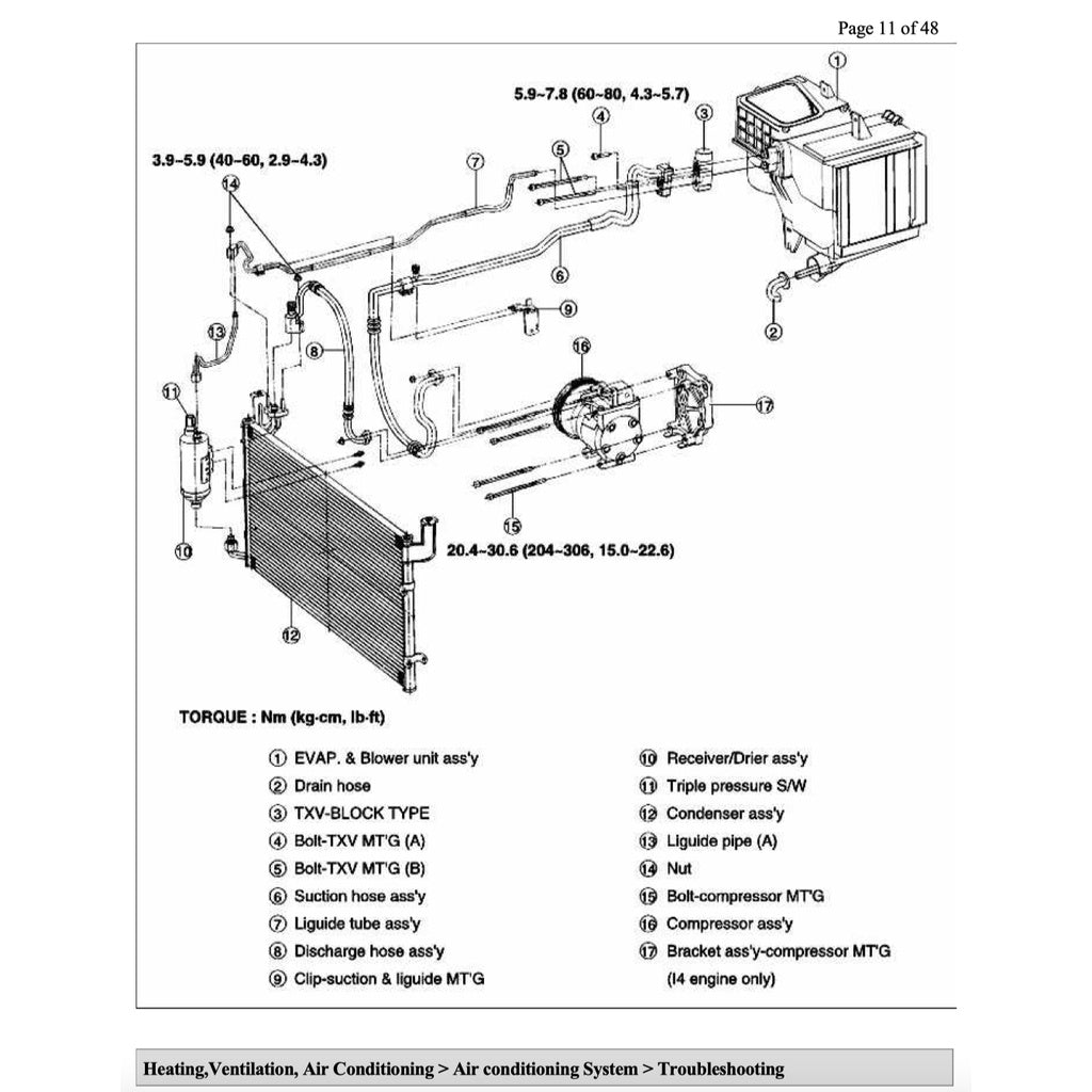 KIA OPTIMA (2000-2006) SERVICE WORKSHOP MANUAL - Image 8