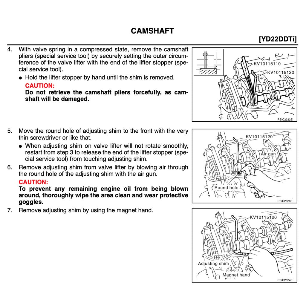 NISSAN X-TRAIL T30 (2001-2008) SERVICE WORKSHOP MANUAL - Image 10
