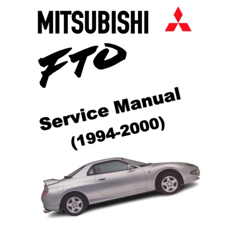 MITSUBISHI FTO (1994-2000) SERVICE WORKSHOP MANUAL - Image 2