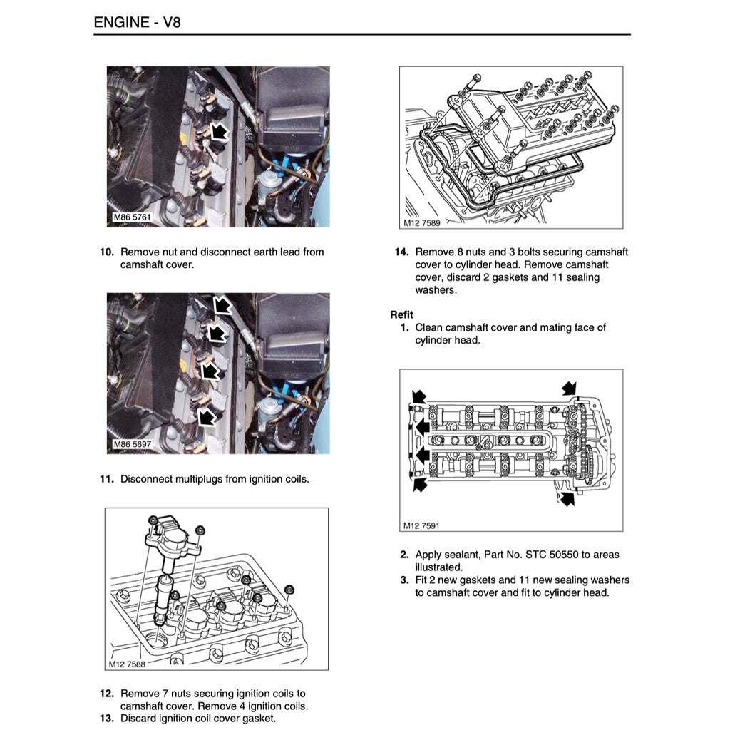RANGE ROVER L322 (2001-2012) SERVICE WORKSHOP MANUAL - Image 5