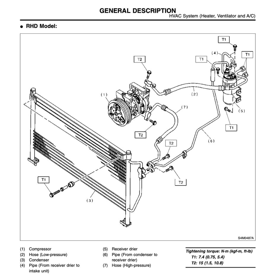 SUBARU FORESTER SF (1997-2001) SERVICE WORKSHOP MANUAL - Image 9