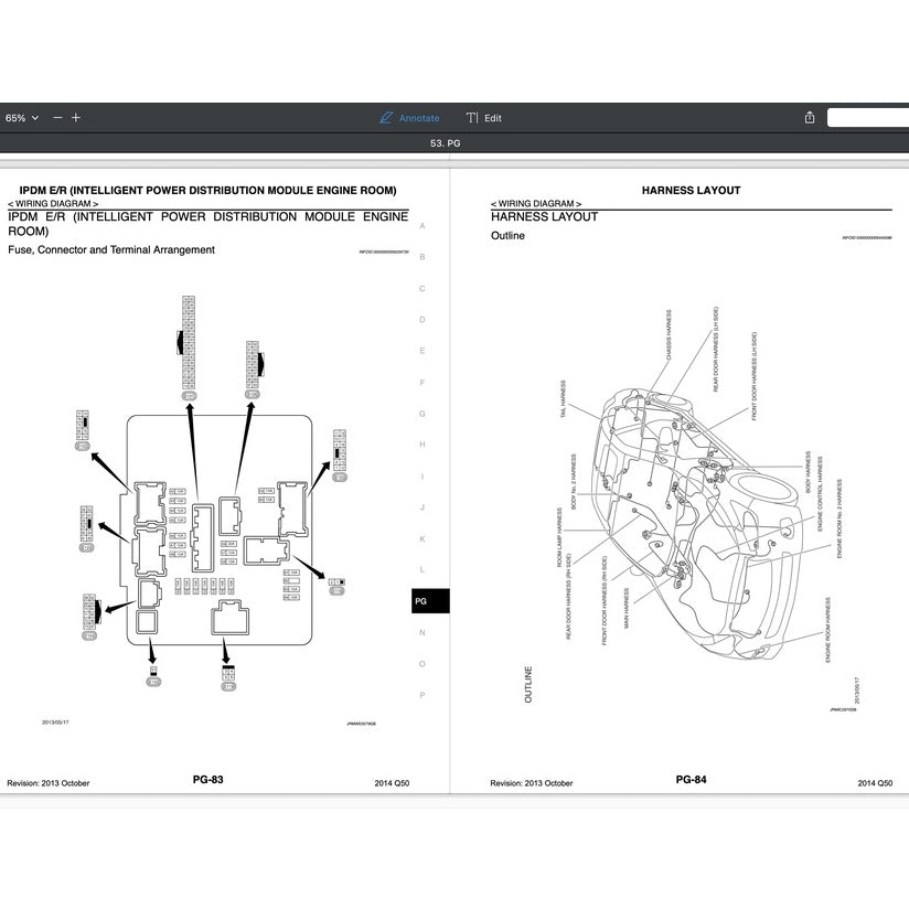 INFINITI Q50 (2014-2022) SERVICE WORKSHOP MANUAL - Image 8