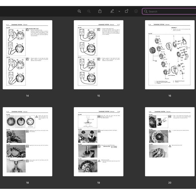 TOYOTA "K" SERIES ENGINE SERVICE REPAIR WORKSHOP MANUAL - Image 7