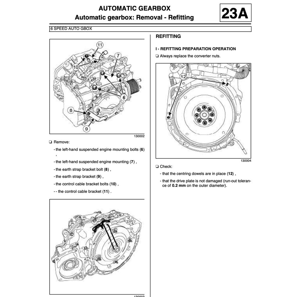RENAULT KOLEOS X45 (2007-2016) SERVICE WORKSHOP MANUAL - Image 9