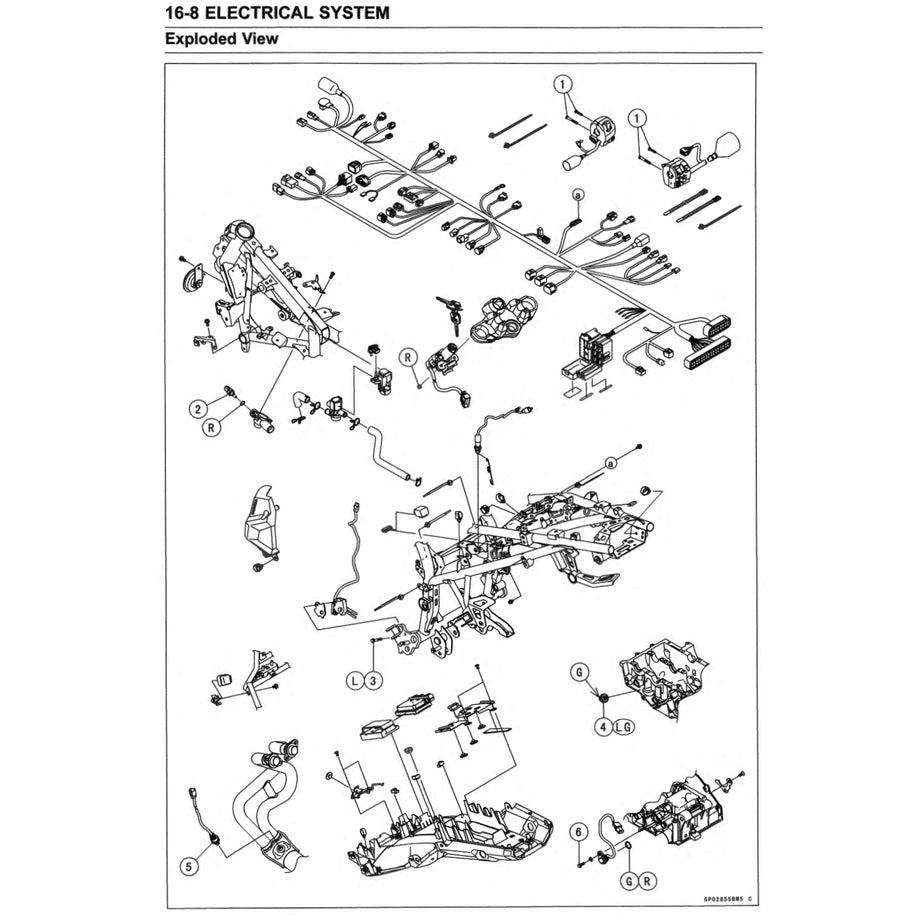 KAWASAKI VERSYS-X KLE300 ABS (2017-2022) SERVICE WORKSHOP MANUAL + PARTS CATALOGUE + OWNER'S MANUAL - Image 9