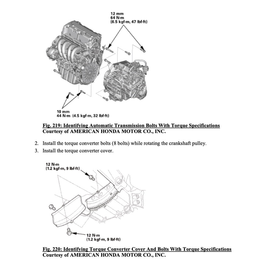 CRV HONDA CR-V RM/RE (2012-2016) SERVICE WORKSHOP MANUAL - Image 4