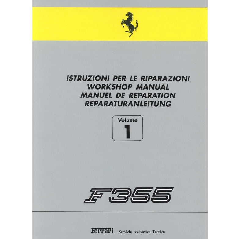 FERRARI F355/ F129 (1995-1999) SERVICE WORKSHOP MANUAL + PARTS CATALOGUE - Image 3