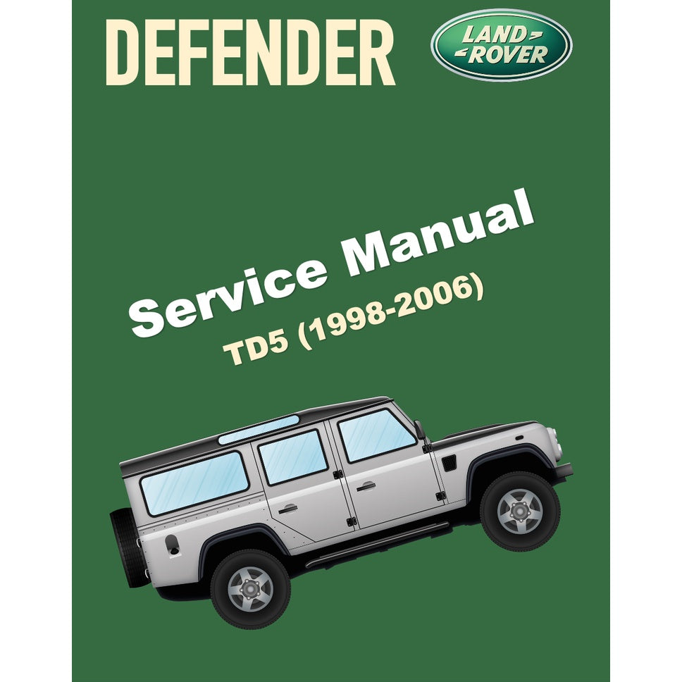 LAND ROVER DEFENDER TD5 (1998-2006) SERVICE WORKSHOP MANUAL - Image 2