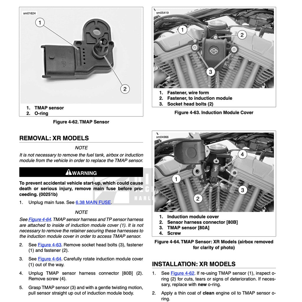 HARLEY DAVIDSON SPORTSTER MODELS (2008-2021) SERVICE MANUAL + PARTS CATALOGUE - Image 10