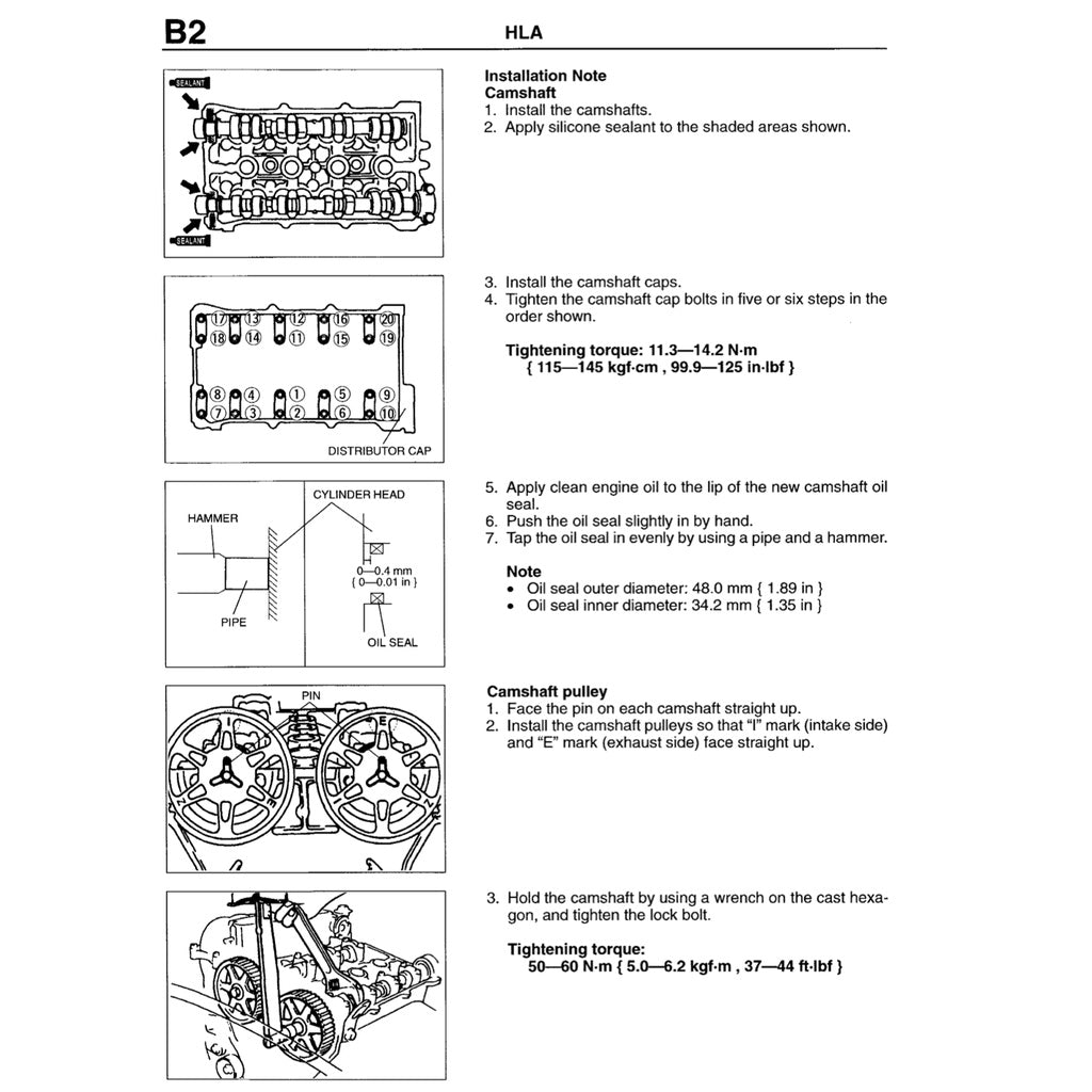MAZDA 323 FAMILIA / PROTEGE BH (1994-1998) SERVICE WORKSHOP MANUAL - Image 9