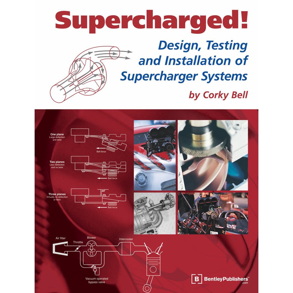 SUPERCHARGED ! DESIGN, TESTING & INSTALLATION OF SUPERCHARGER SYSTEMS, CORKY BELL