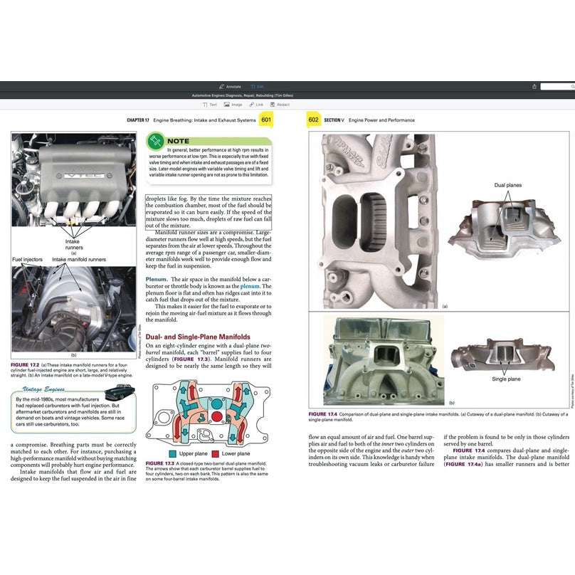 Automotive Engines: Diagnosis, Repair, Rebuilding - Tim Gilles (Ed. 2018) - Image 10