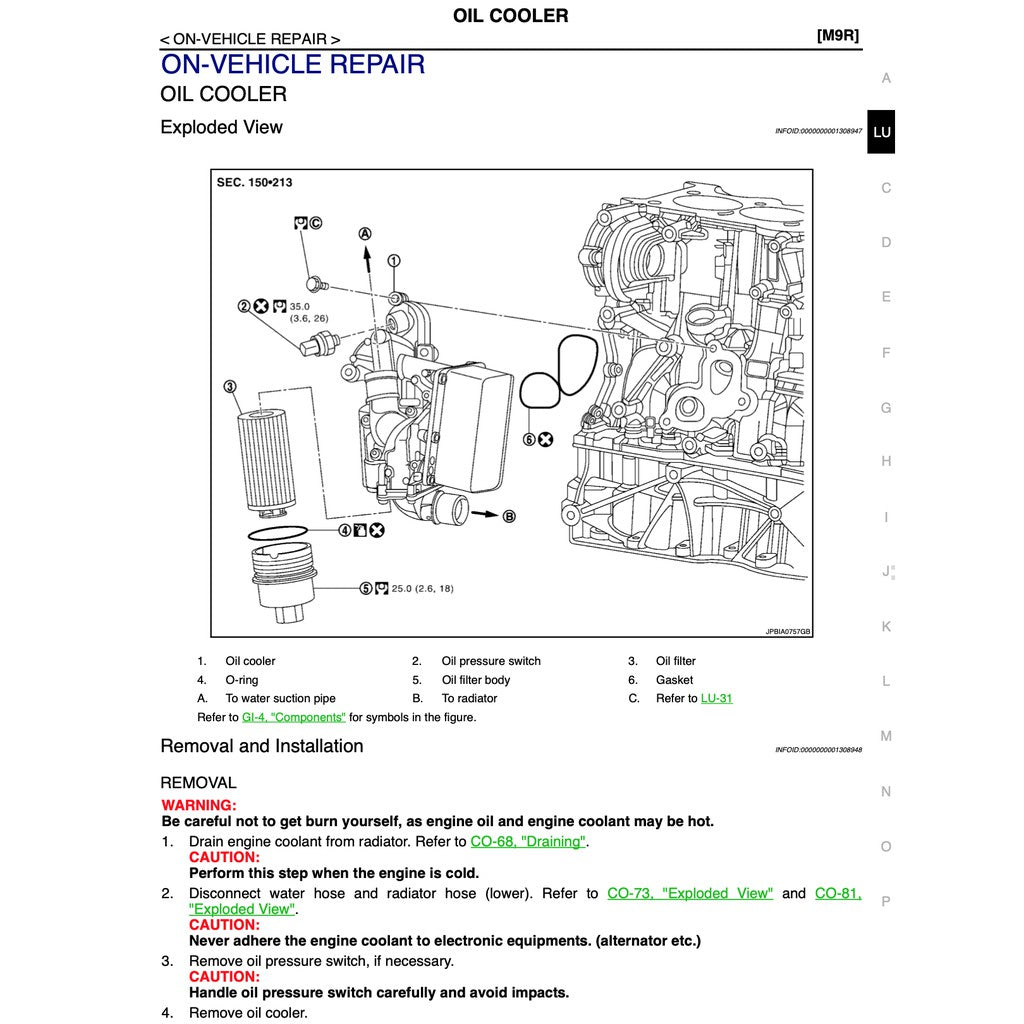 Nissan X-Trail T31 (2007-2013) SERVICE WORKSHOP MANUAL - Image 10