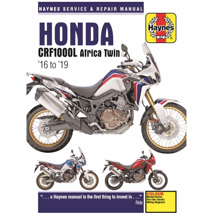 HONDA CRF1000 A/A2/D/D2 AFRICA TWIN (2016-2019) SERVICE WORKSHOP MANUAL
