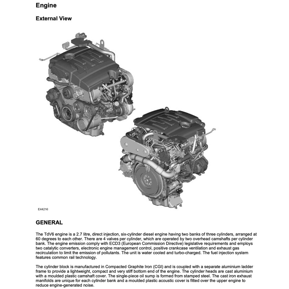 LAND ROVER DISCOVERY LR3 L319 (2004-2009) SERVICE WORKSHOP MANUAL - Image 4