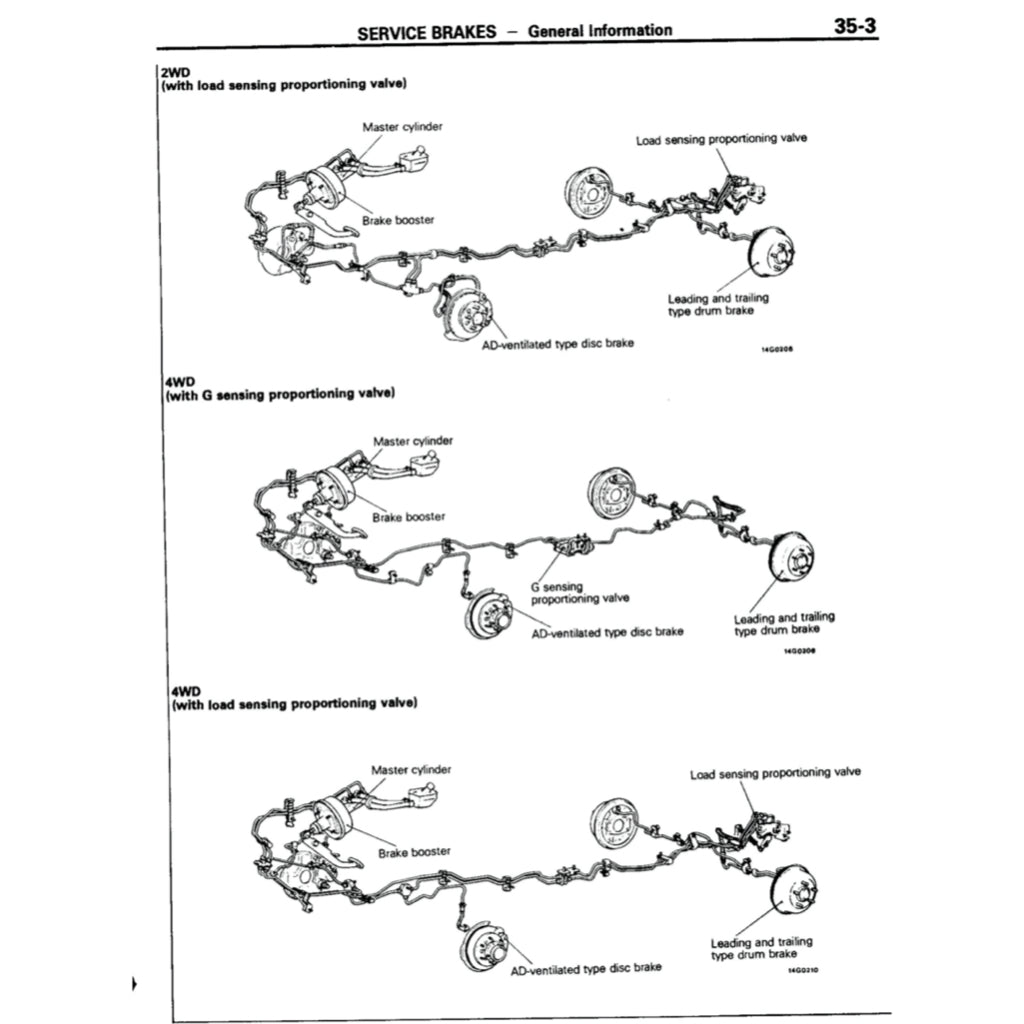 MITSUBISHI DELICA L300 (1986-1999) SERVICE WORKSHOP MANUAL - Image 8