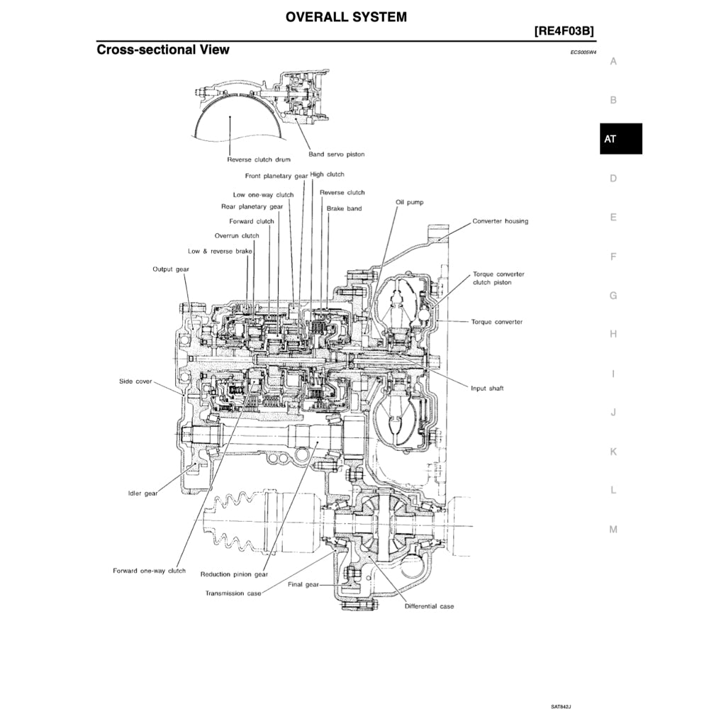 NISSAN SENTRA / SUNNY B15 (1999-2006) SERVICE WORKSHOP MANUAL - Image 4