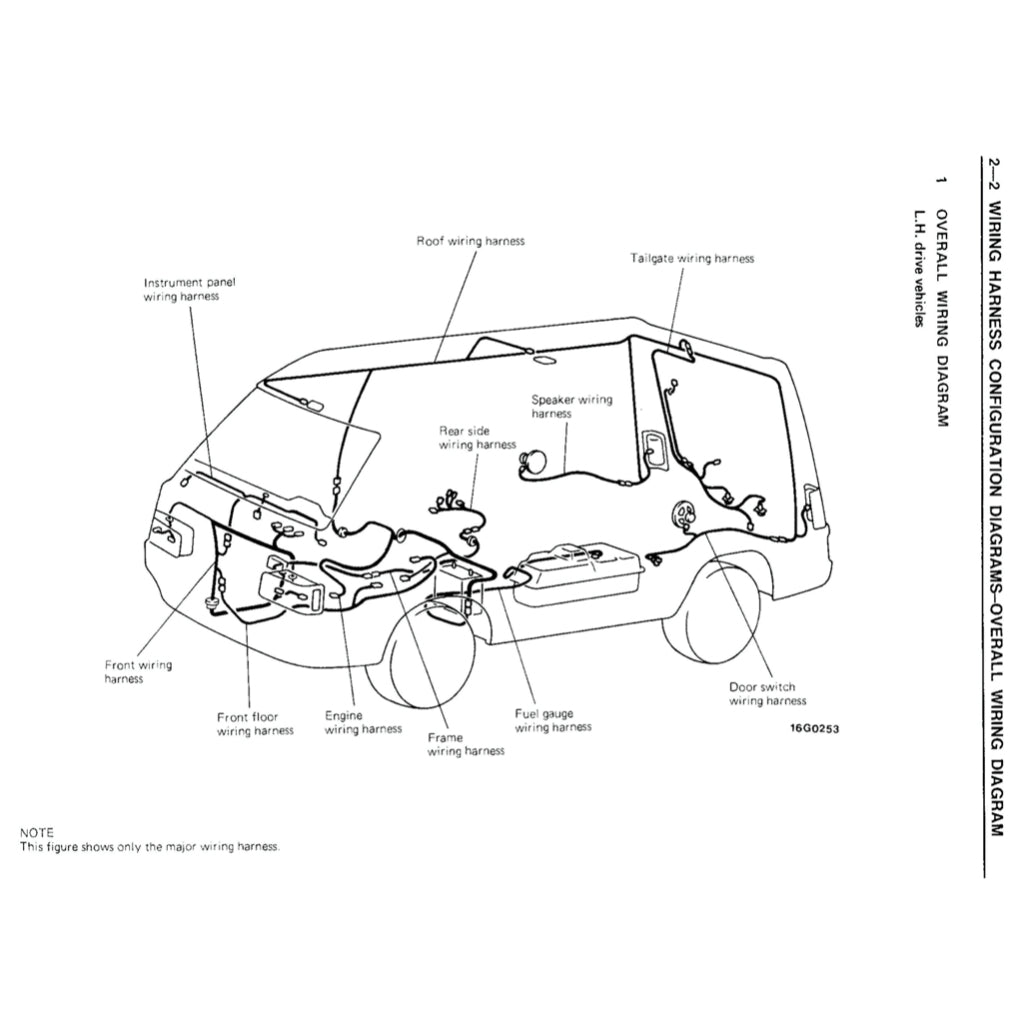 MITSUBISHI DELICA L300 (1986-1999) SERVICE WORKSHOP MANUAL - Image 9