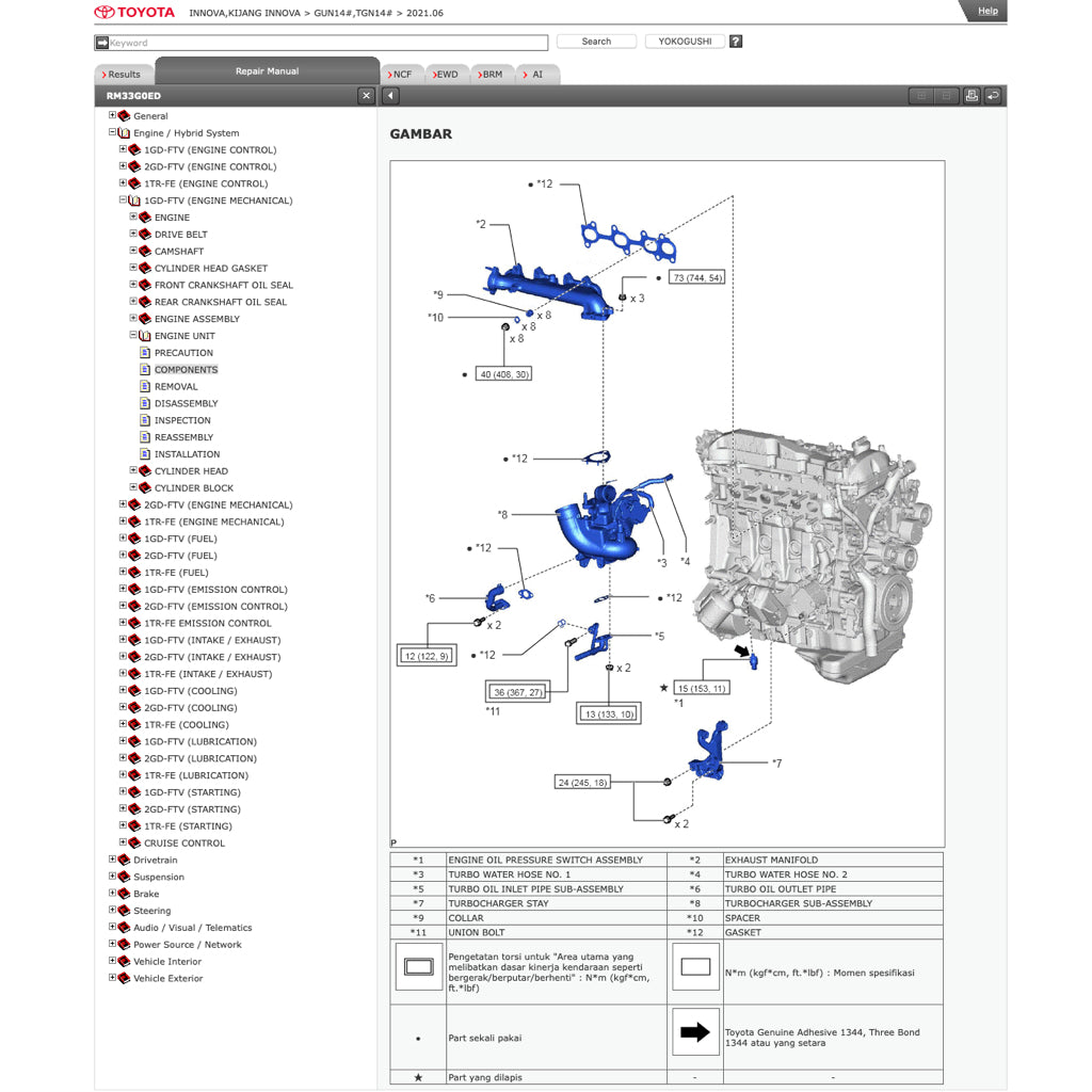 TOYOTA INNOVA KIJANG TGN/GUN140 (2015-2023) ONLINE SERVICE WORKSHOP MANUAL - Image 10