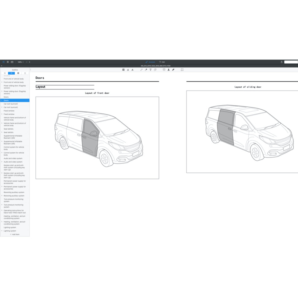 MAXUS G10 (2016-2023) SERVICE WORKSHOP MANUAL - Image 4