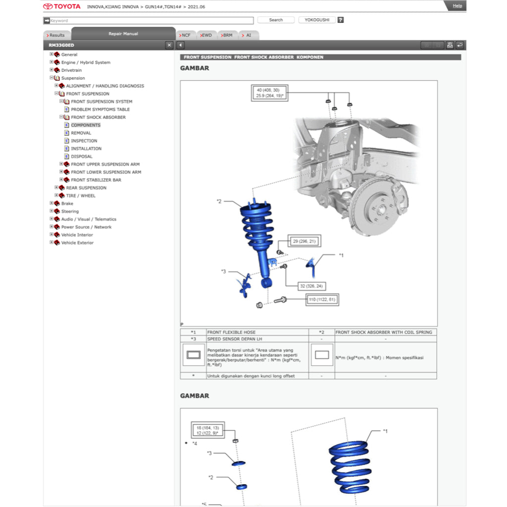 TOYOTA INNOVA KIJANG TGN/GUN140 (2015-2023) ONLINE SERVICE WORKSHOP MANUAL - Image 7