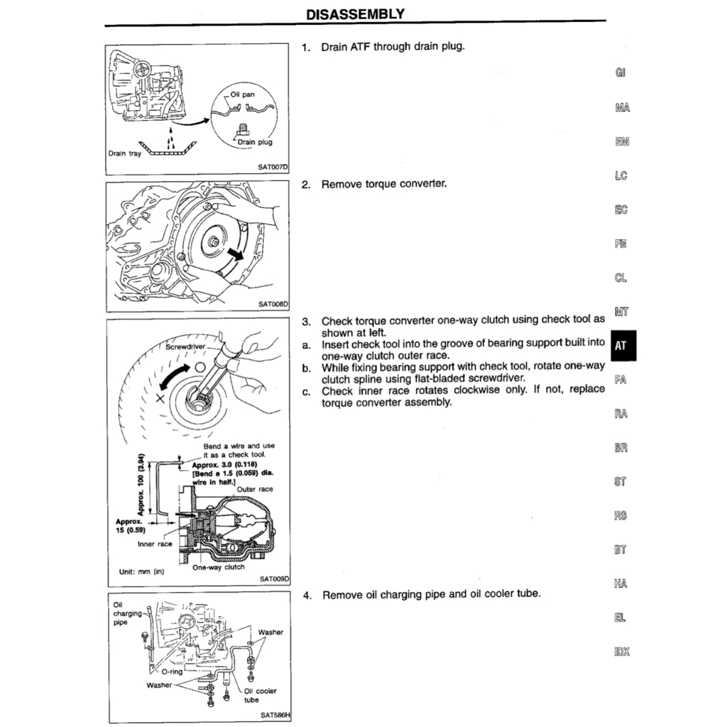 ISUZU TROOPER UX (1994-1997) SERVICE WORKSHOP MANUAL - Image 15
