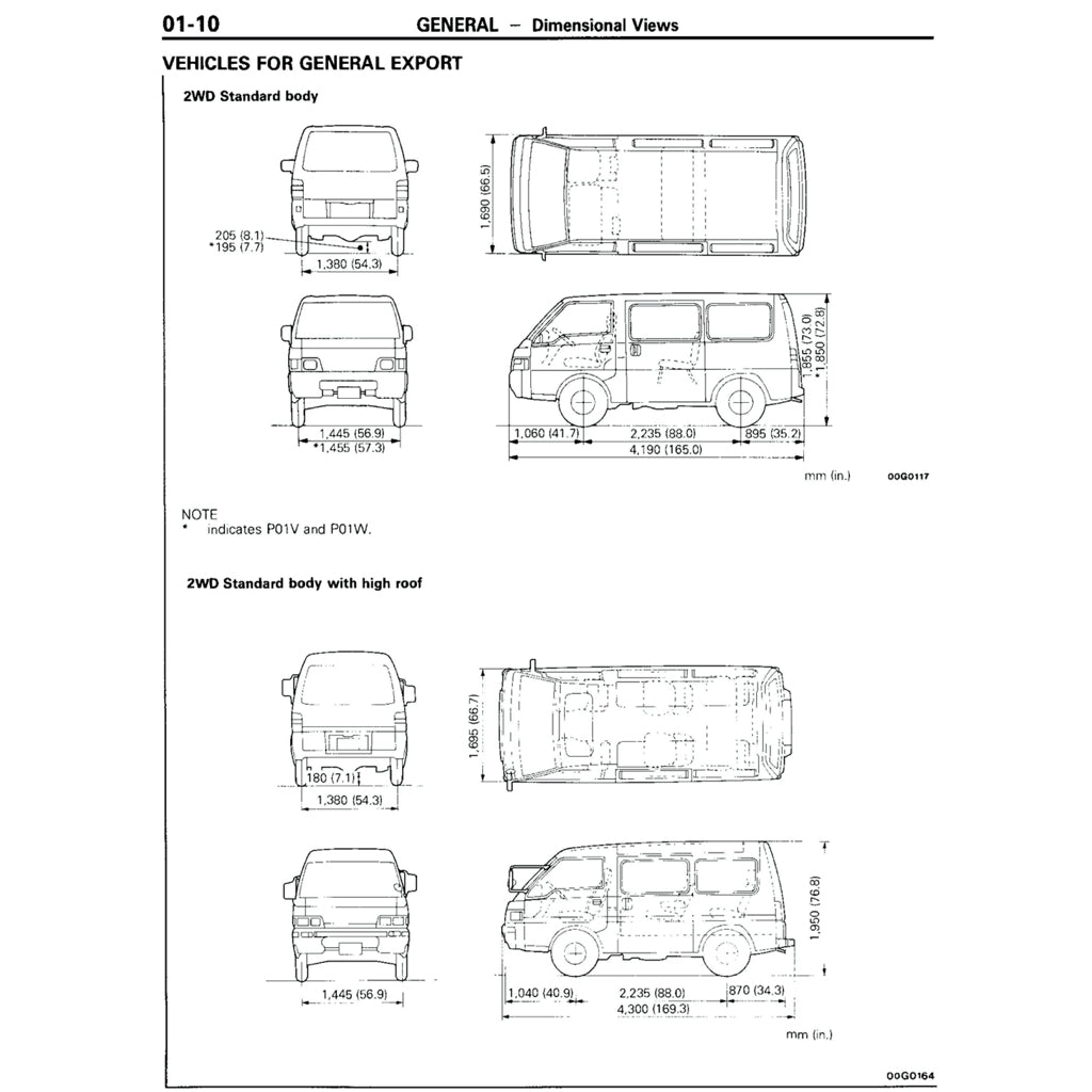 MITSUBISHI DELICA L300 (1986-1999) SERVICE WORKSHOP MANUAL - Image 3