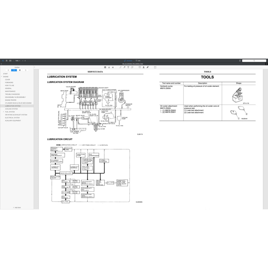 NISSAN UD DIESEL ENGINE FE6 / FE6A / FE6B / FE6T / FE6TA SERVICE REPAIR MANUAL - Image 9