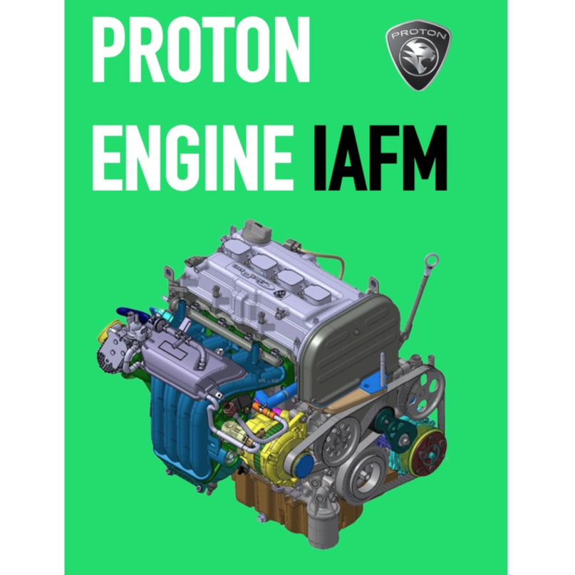PROTON CAMPRO S4P IAFM ENGINE WORKSHOP MANUAL + AUTOMATIC TRANSMISSION F4A4A