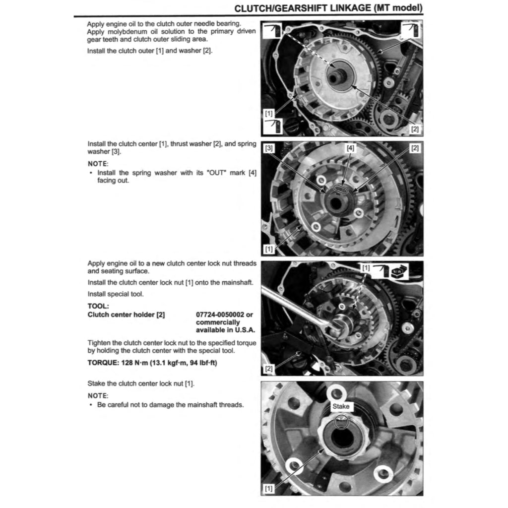 HONDA AFRICA TWIN CRF 1100 A/4/D/4 (2020-2023) SERVICE WORKSHOP MANUAL + PARTS CATALOGUE + OWNER'S MANUAL - Image 10